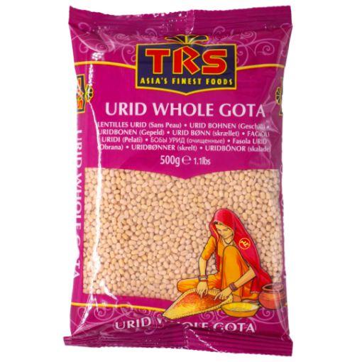 TRS Ganze Urid Bohnen (Urad Dal Gota, schwarz)