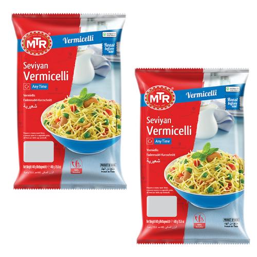 MTR Seviyan Vermicelli (feine geröstete Weizennudeln)