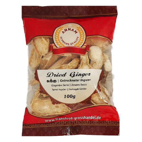 Annam - Dried Ginger ( Getrockneter Ingwer ) 100g