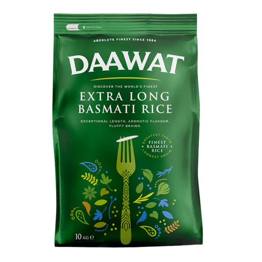 Daawat Basmati Extra Long Rice (Green Bag)