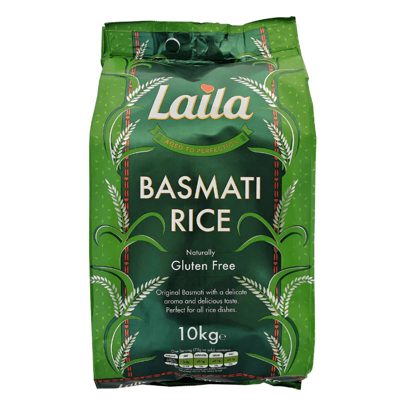 Laila Basmati Rice 10kg, 5kg