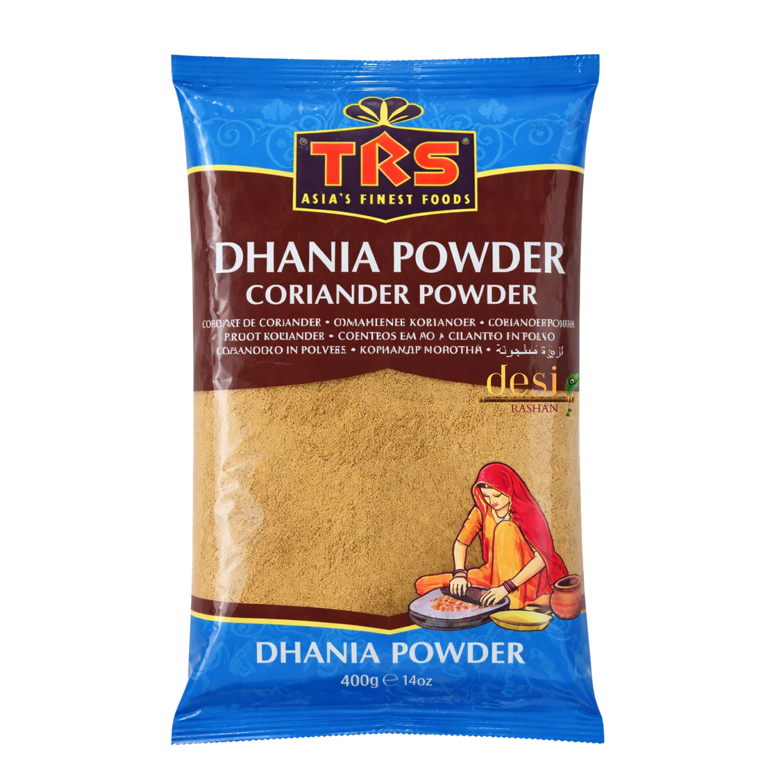 TRS - Dhania Powder - Coriander Powder ( Korianderpulver ) 400g