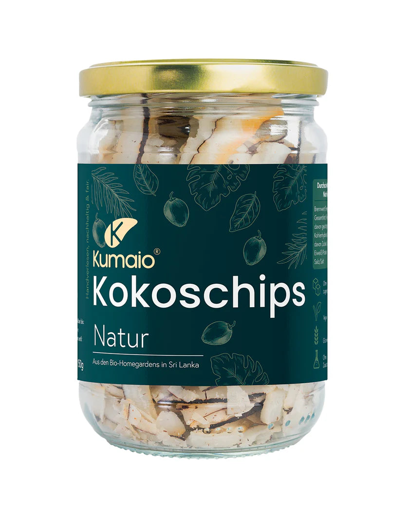 Kumaio-Bio Kokoschips Natur - 150 g