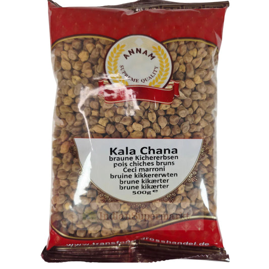 Annam Kala Chana (braune Kichererbsen)
